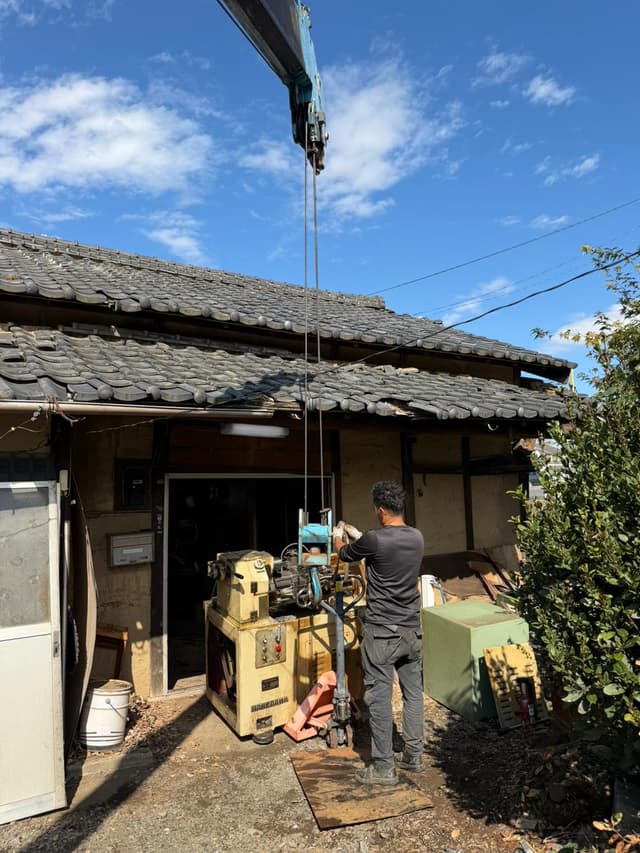 狭山市での工作機械出張買取事例