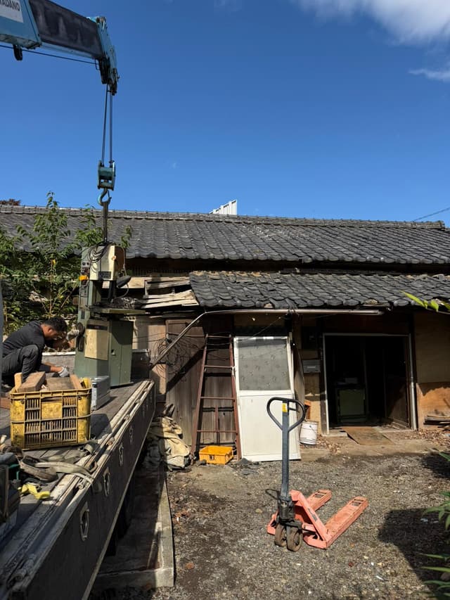 狭山市での工作機械出張買取事例