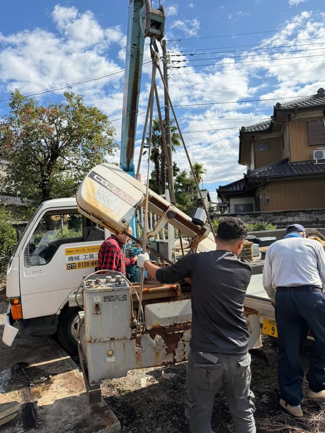 狭山市での工作機械出張買取事例