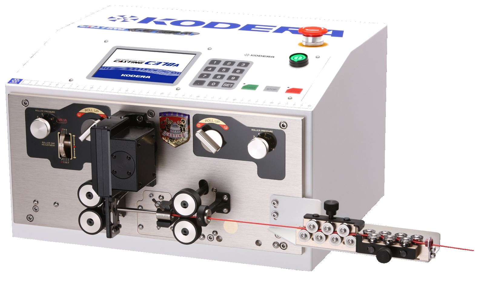 全自動線切断皮剥装置