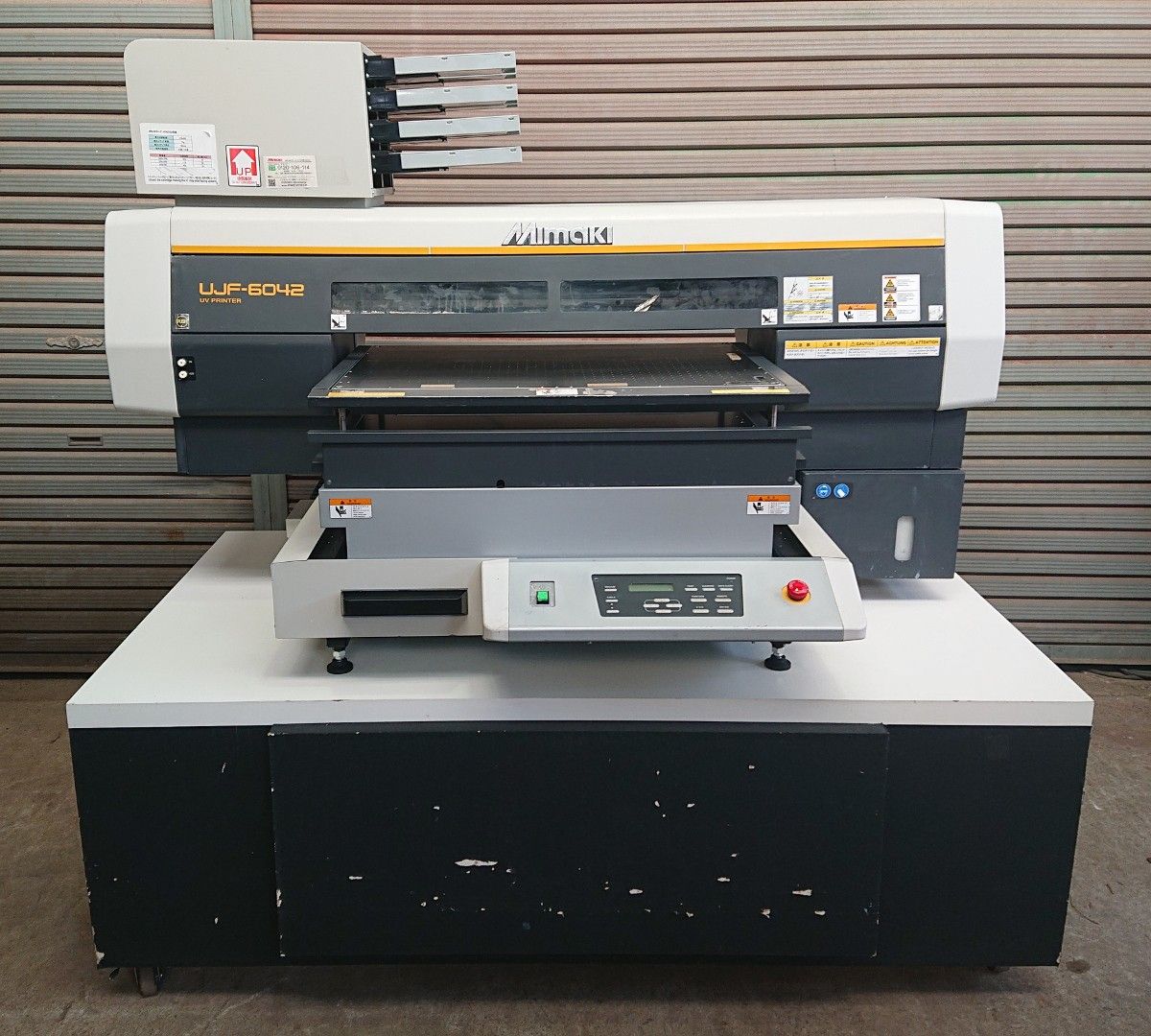Mimaki ミマキ★UV-LED硬化フラットベッドインクジェットプリンタ★UJF-3042MkⅡ★2020年製 綺麗★Kebabユニット ソフト付