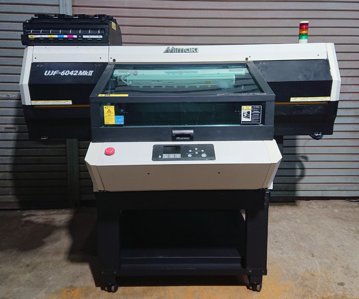 Mimaki ミマキ★UV-LED硬化フラットベッドインクジェットプリンタ★UJF-6042MkⅡ★取説 ソフト付