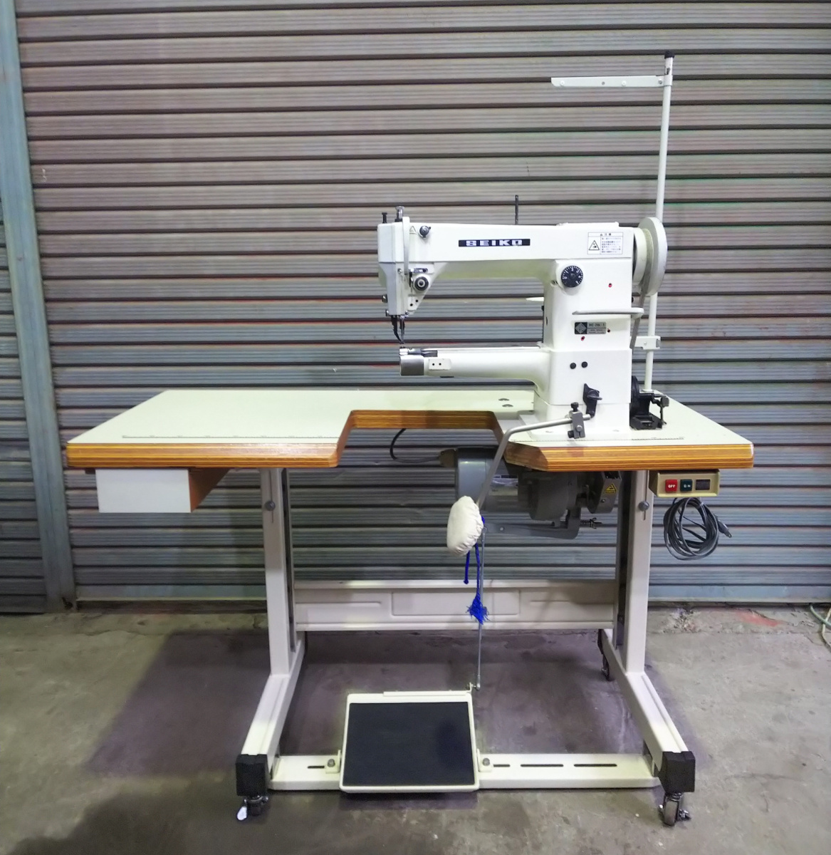 SEIKO セイコー★工業用 上下送り 腕ミシン★HC-2BL-1★取説付