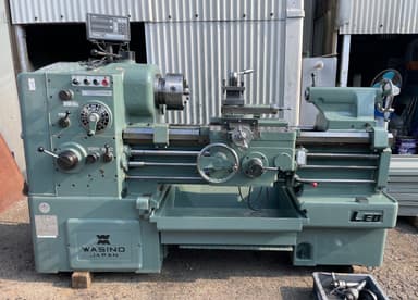 ワシノ★高速精密旋盤★LEO-80A★6尺旋盤★ ★ミツトヨ DRO付き