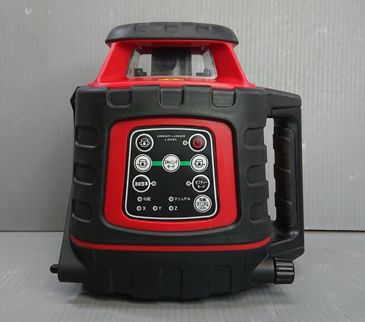 STS★縦横回転 グリーンレーザーレベル★GSL-VH10★リモコン 受光器 ACアダプタ