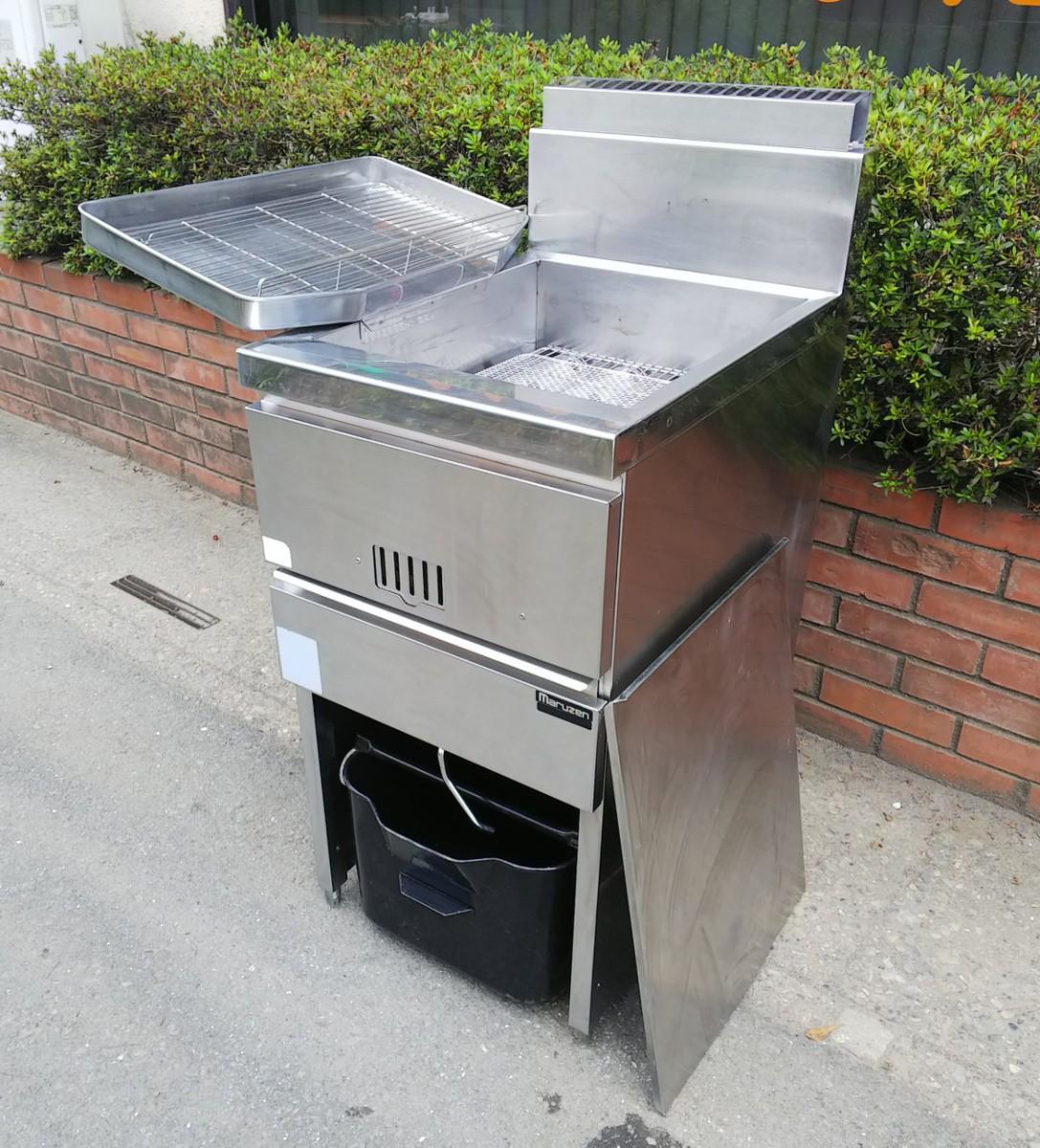 マルゼン★一槽 業務用フライヤー★LPガス用★MGF-18H