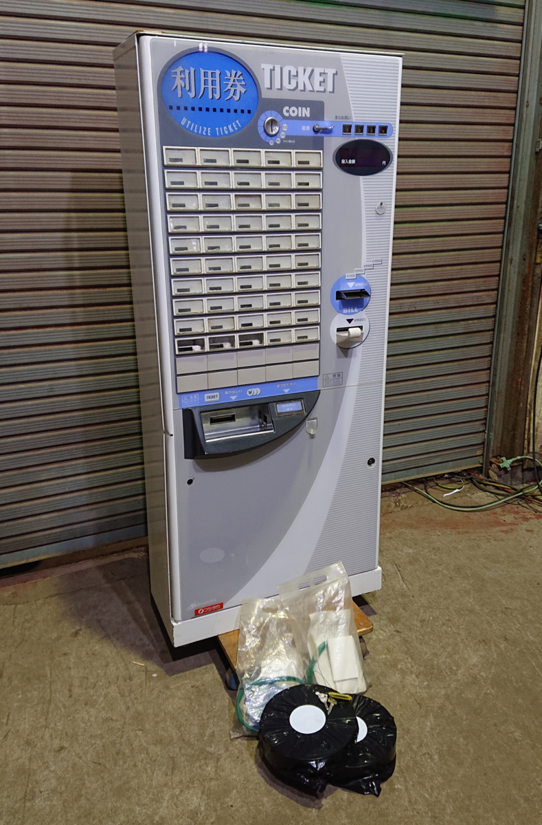 芝浦自動販売機★券売機★KA260NN-3★ロール紙付