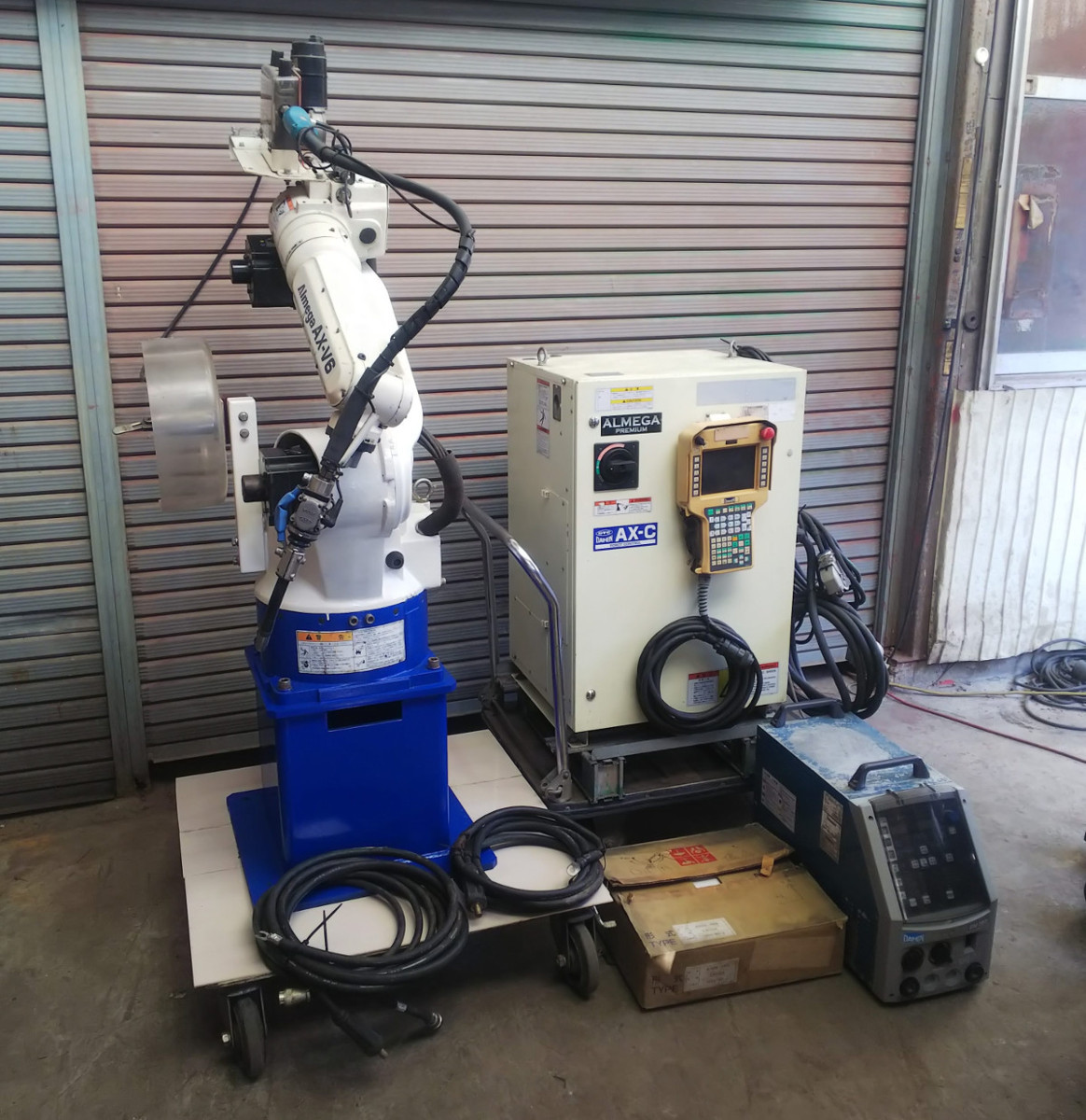 ダイヘン★ロボット溶接機★アルメガ AX-MV6★AX-C★DM350★取説付