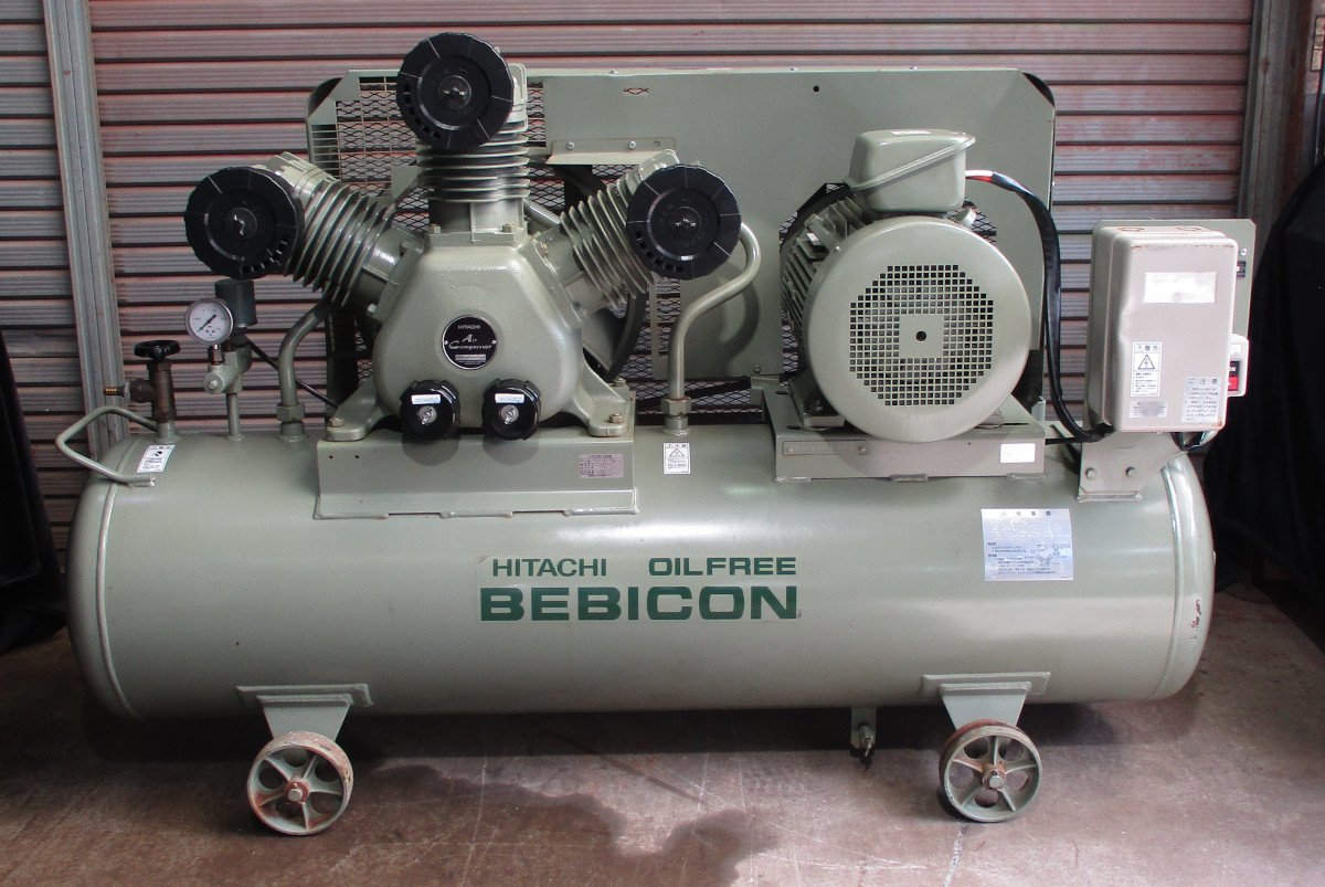 HITACHI 日立★オイルフリーベビコン★エアーコンプレッサー★110P-8.5GP5_50Hz★11kW