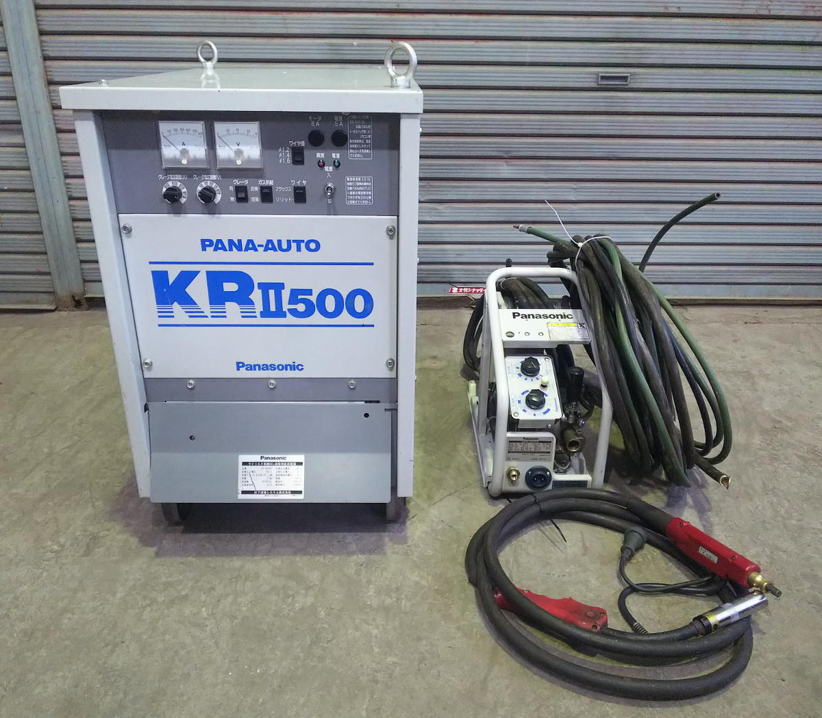 Panasonic★PANA-AUTO 半自動溶接機★KRⅡ500★YD-500KR2★ワイヤ送給装置付
