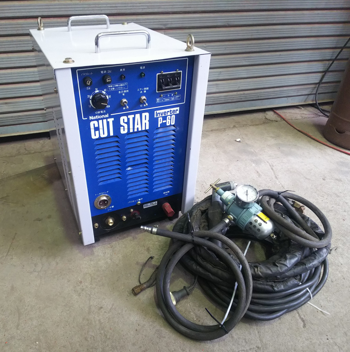 National★インバータ エアープラズマ切断機★CUT STAR P-60★YP-060P