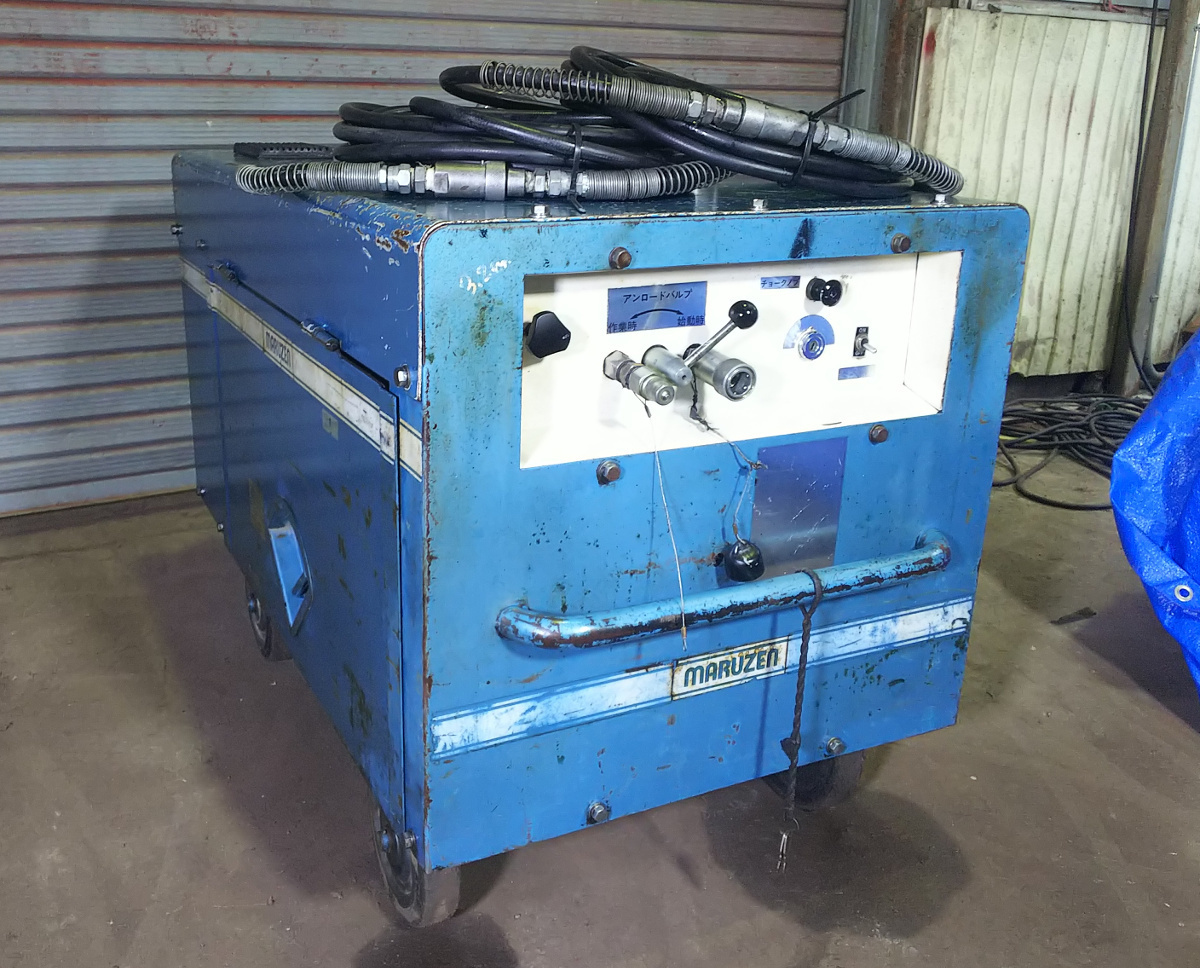 丸善★油圧ポンプ 防音型油圧ユニット★U-100S