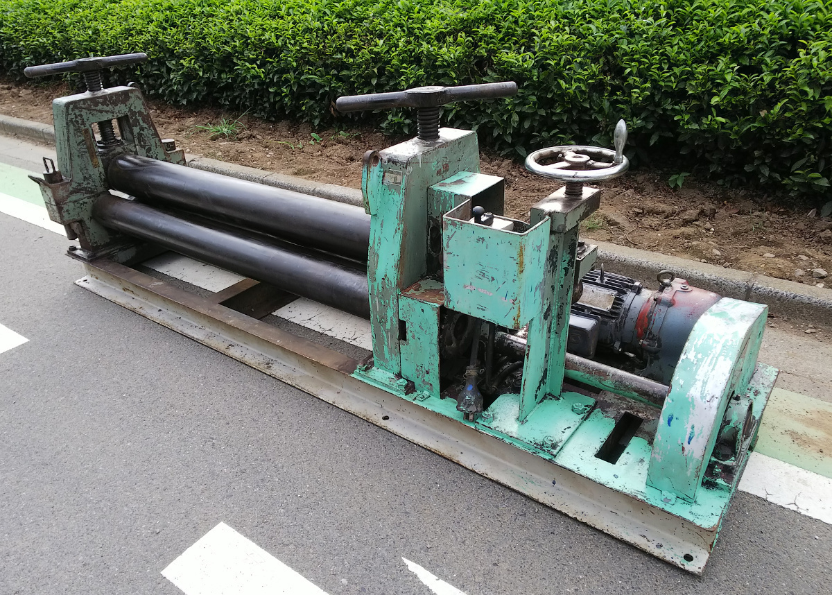 MAC マック マツモト★ベンディングロール 三本ロール 鉄板曲げ★ DSS-4★8×1300