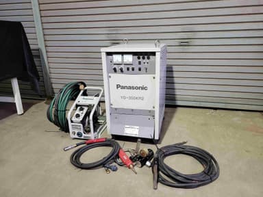 ☆Panasonic★サイリスタ制御 CO2半自動溶接機★YD-350KR2★ワイヤ送給装置付☆