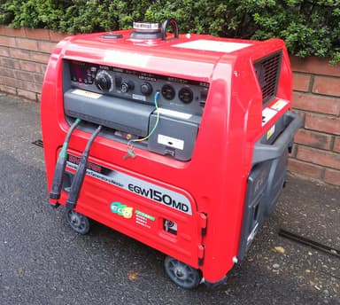 新ダイワ★防音型 エンジン発電機兼用溶接機★EGW150MD-I