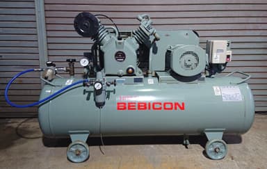 HITACHI 日立★3.7kW 5馬力★エアコンプレッサ ベビコン★3.7P-14VP5★50Hz