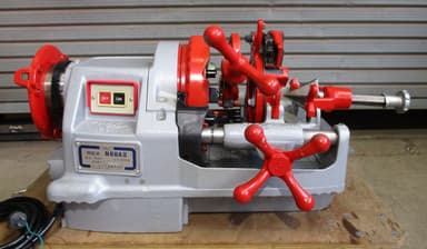 REX レッキス★パイプマシン★ねじ切り機★N80AIII★ダイヘッド3台付