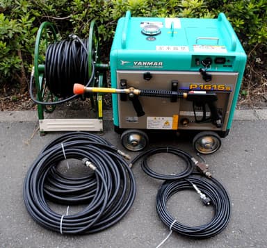 YANMAR ヤンマー★高圧洗浄機★P1615S-1-ED★ホースリール付