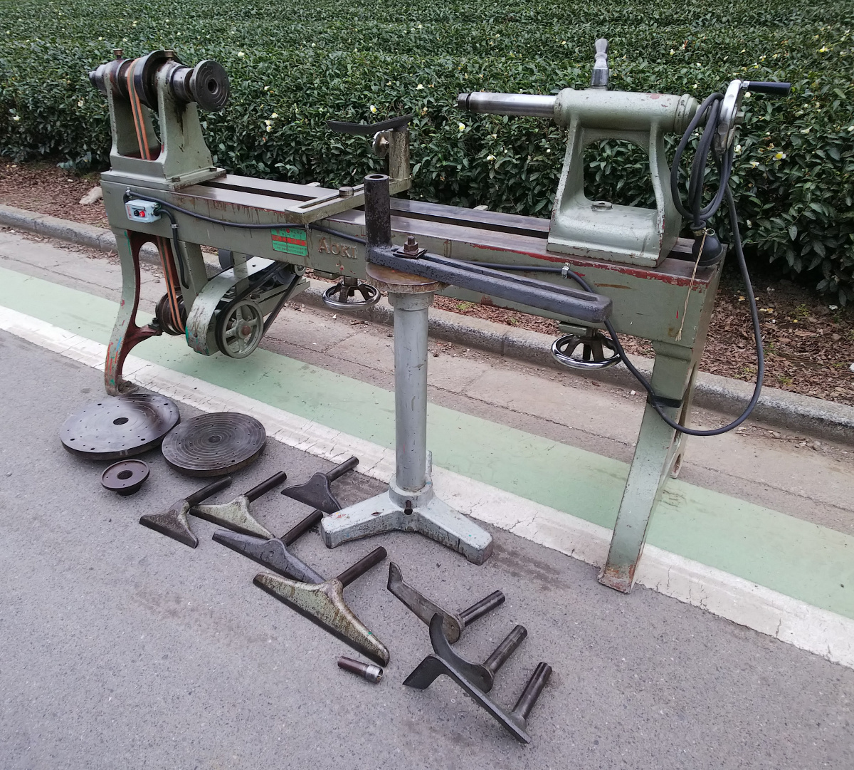 AOKI アオキ★木工旋盤