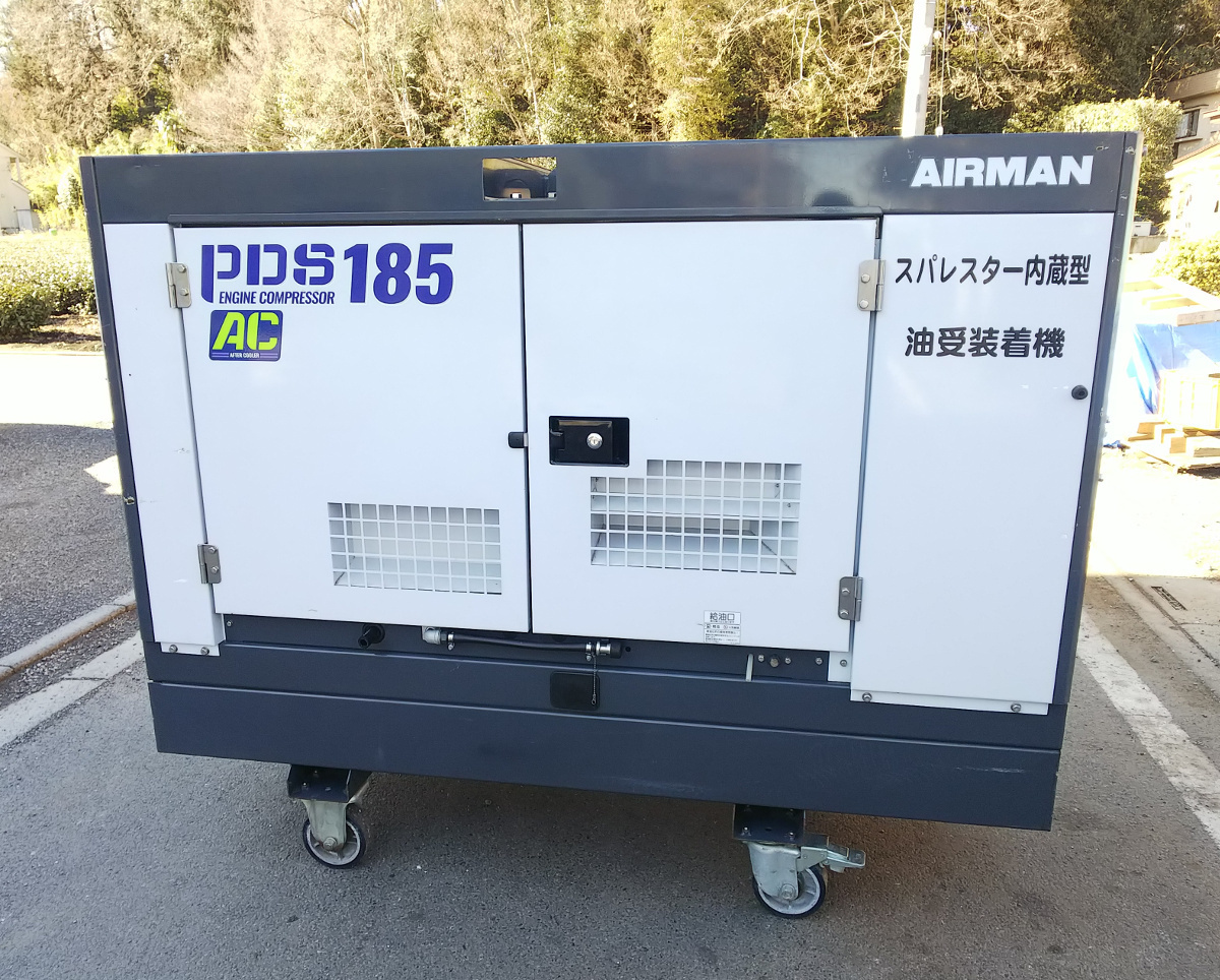 AIRMAN★エンジンコンプレッサー★ ★PDS185SC-7C5