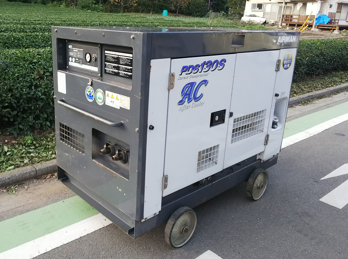 AIRMAN★スクリューコンプレッサ★PDS130S AC