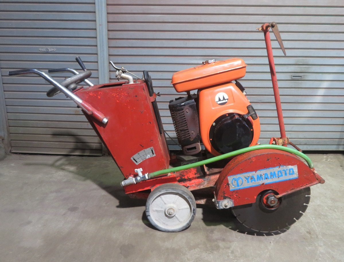 YAMAMOTO 山本鉄工所★エンジンコンクリートカッター★YRC-100_YRC100