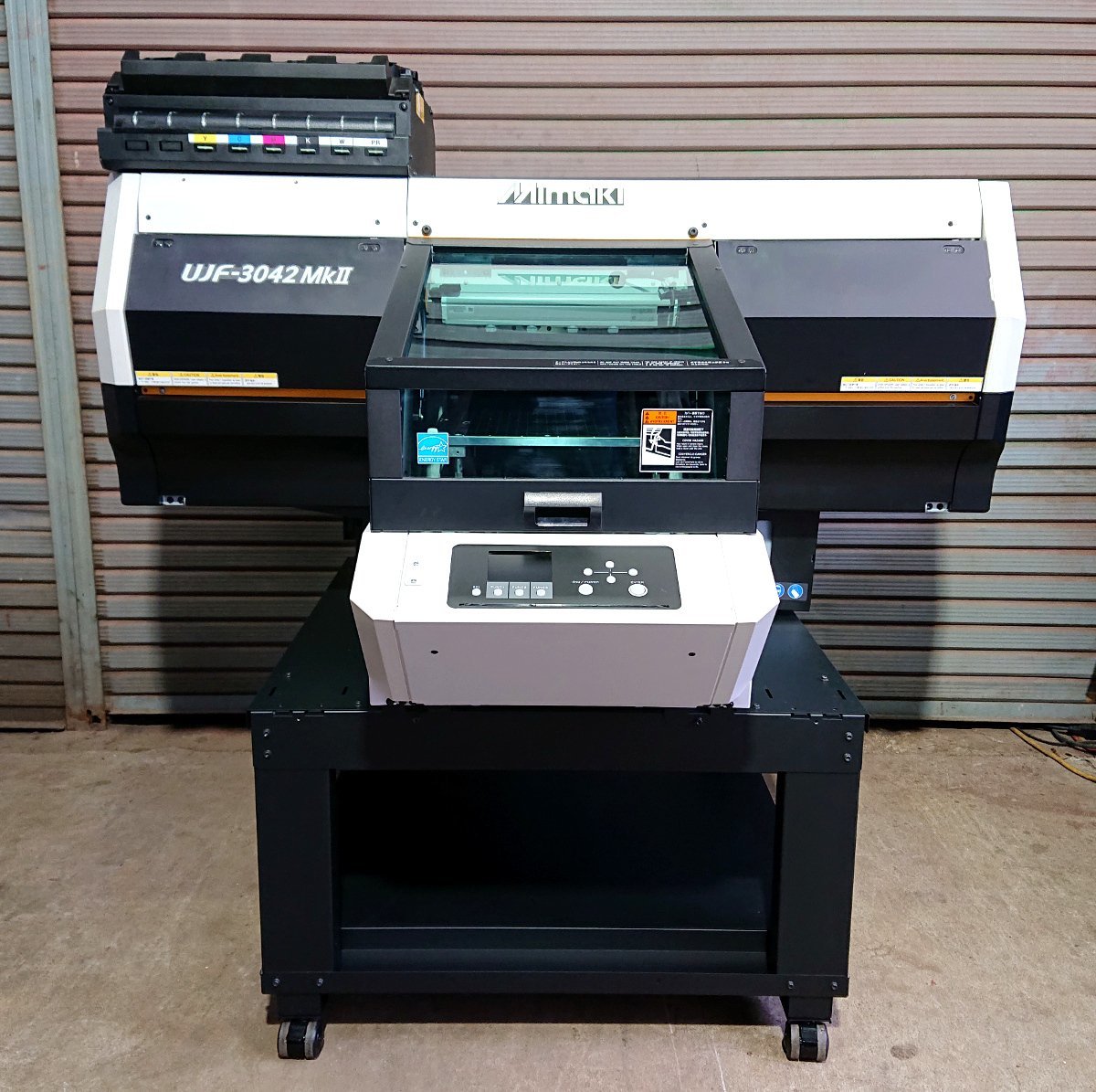 Mimaki ミマキ★UV-LED硬化フラットベッドインクジェットプリンタ★ ★UJF-3042MkⅡ★2020年製 綺麗★Kebabユニット ソフト付