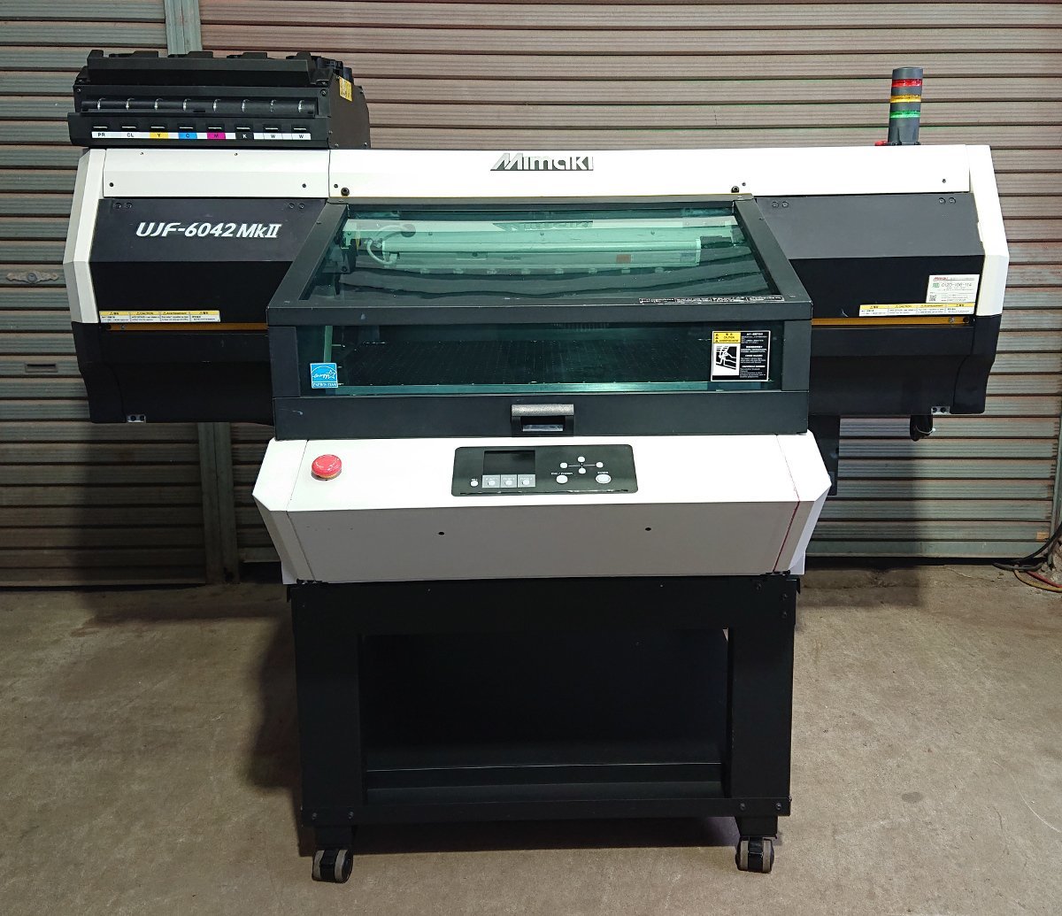 Mimaki ミマキ★UV-LED硬化フラットベッドインクジェットプリンタ★UJF-6042MkⅡ★取説 ソフト付
