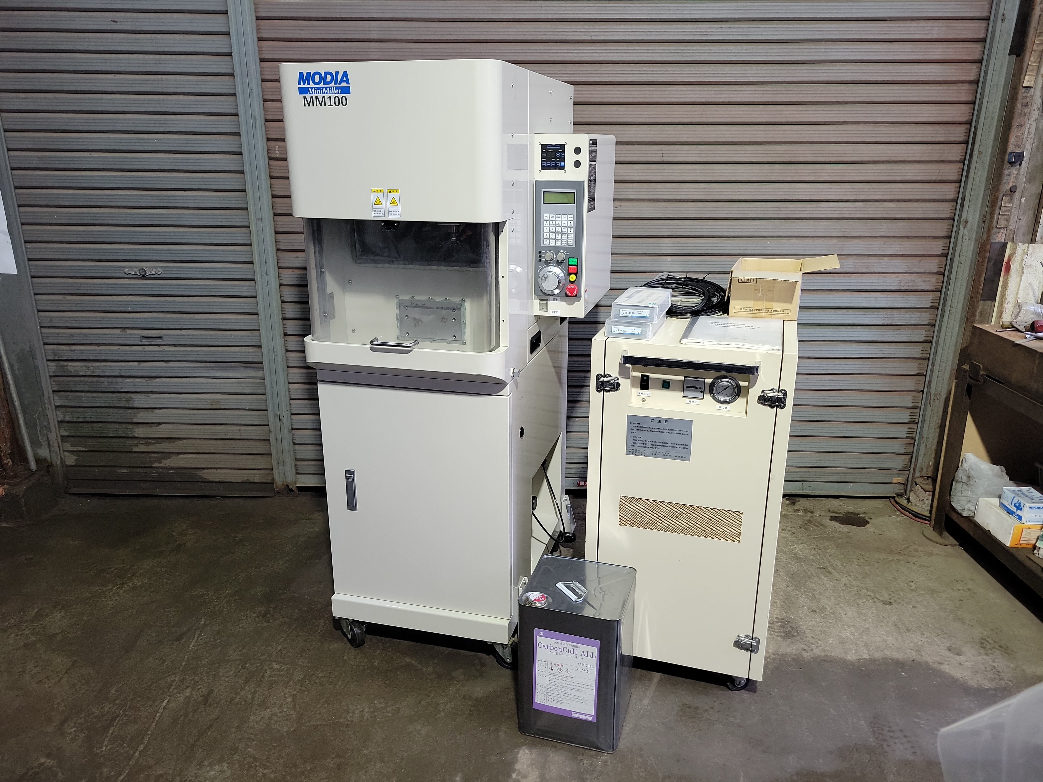 MODIA SYSTEMS★小型NC切削機 フライス盤★Mini Miller MM100★コンプレッサ付☆