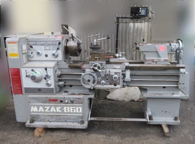 山崎鉄工所★旋盤★焼入ベッド★MAZAK-860