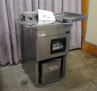 マルゼン★電気式フライヤー★MEF-18 据置1槽★取説付