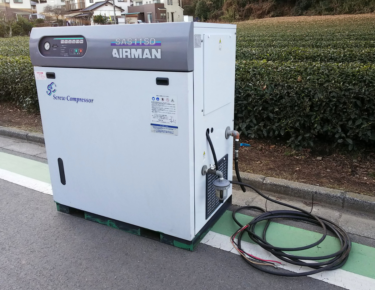AIRMAN★スクリューコンプレッサ★SAS11SD★50Hz