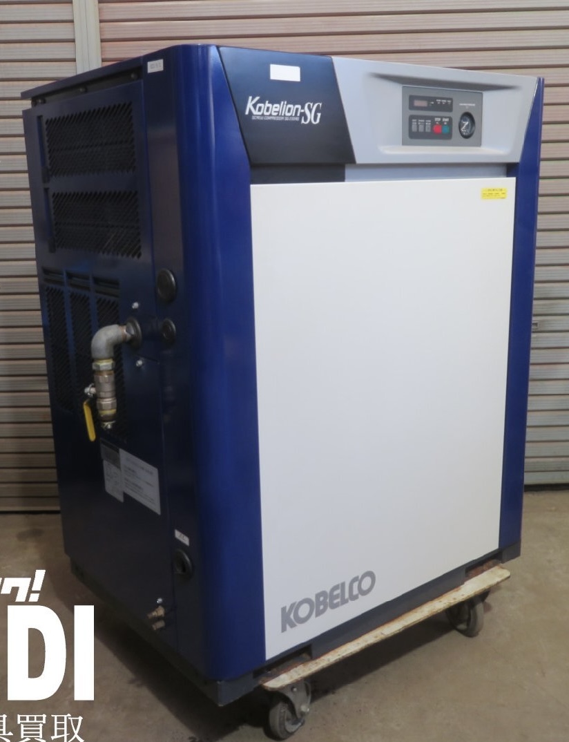 KOBELCO コベルコ★油冷式スクリューコンプレッサ★ ★SG230AD-5★26640時間★15kW-20馬力★50Hz