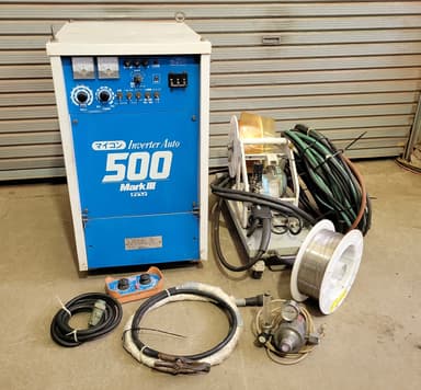☆ダイヘン★マイコン Inverter Auto★500MarkⅢ★インバータ半自動溶接機★CPV-500★ワイヤ送給装置付☆