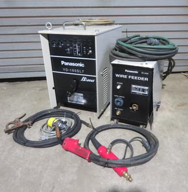 ☆パナソニック Panasonic★半自動溶接機★YD-160SL7★三相200V★ワイヤー供給装置★YW-16AE2☆