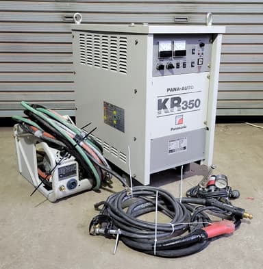 ☆Panasonic PANA-AUTO★KR350★サイリスタ制御CO2溶接 半自動溶接機★YD-350KR1★ワイヤ送給装置付☆