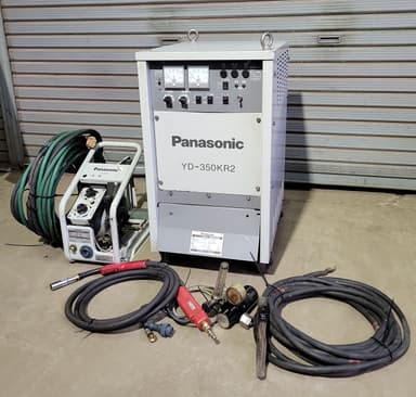 ☆Panasonic★サイリスタ制御 CO2半自動溶接機★YD-350KR2★ワイヤ送給装置付☆