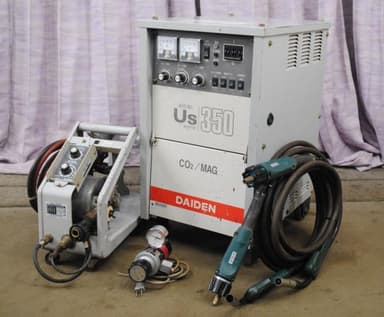 ダイデン★CO2_MAG 半自動溶接機★Us350★ワイヤフィーダ付