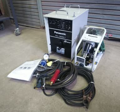 Panasonic★CO2 半自動溶接機★YD-190SL7★取説 ケーブル ワイヤ送給装置付
