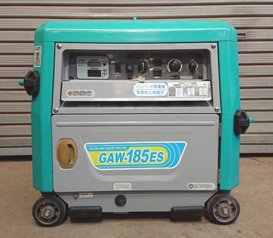 Denyo デンヨー★防音型エンジン溶接機 発電機★GAW-185ES