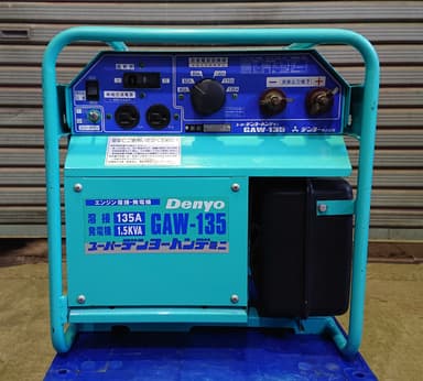 Denyo★スーパーデンヨーハンデミニ★GAW-135★エンジン溶接・発電機