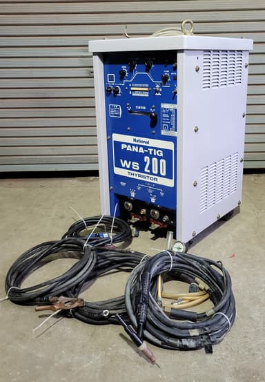 ☆National PANA-TIG★WS200★サイリスタ制御 交直両用 TIG溶接機★YC-200TWS-3★