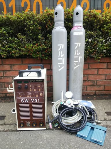 SANWA 三和商工★TIG 抵抗溶接機★WELD PRO SW-V01★付属品付