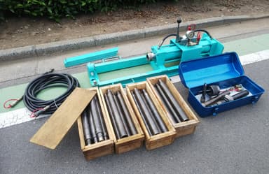 板橋★油圧推進式管工機 地中管工機 ボーラー★TN-300