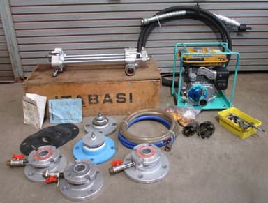 ITABASI 板橋★エンジン式不断水穿孔機★4型★エンジンセット★75mm-100mm