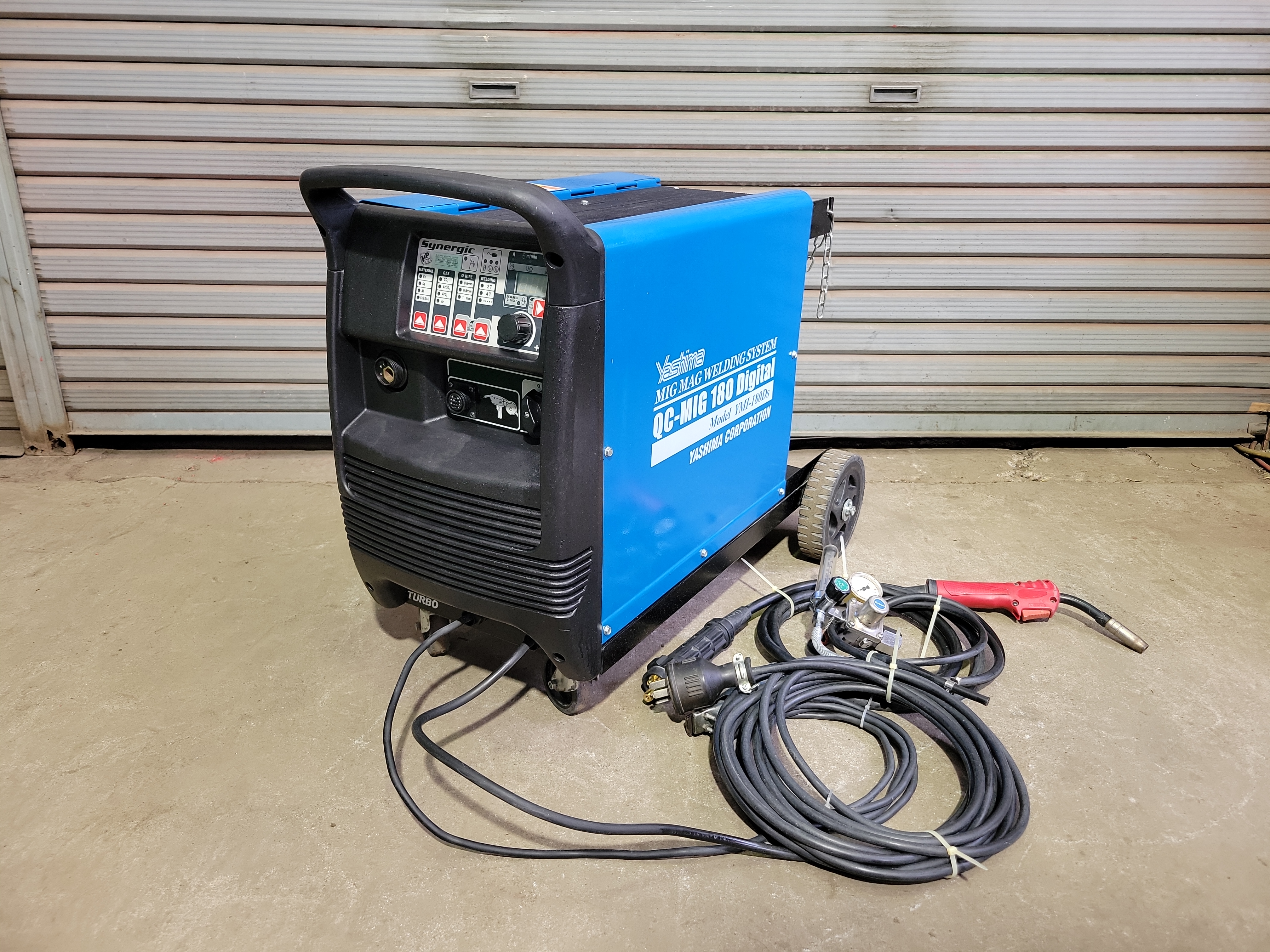 ★YASHIMA ヤシマ★半自動溶接機★QC-MIG 180 Digital★YMI-180Ds★