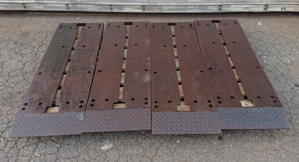 フレーム修正機★アンカープレート★車体固定ベース★ ★4枚セット★430×1300★自動車板金