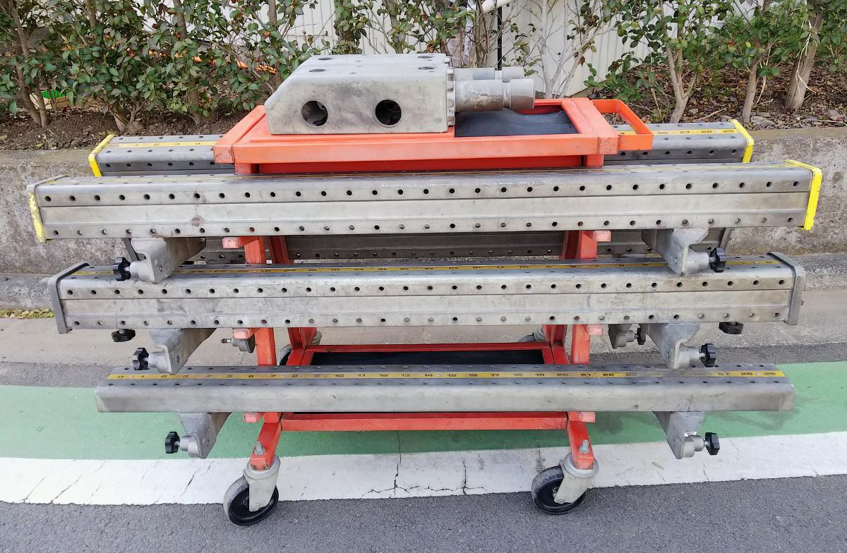 フレーム修正機★付属品多数★自動車板金