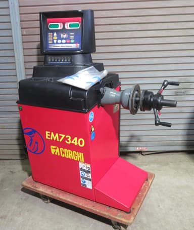 ☆CORGHI★ホイールバランサー★EM7340★50-60Hz★単相200V★取説あり☆