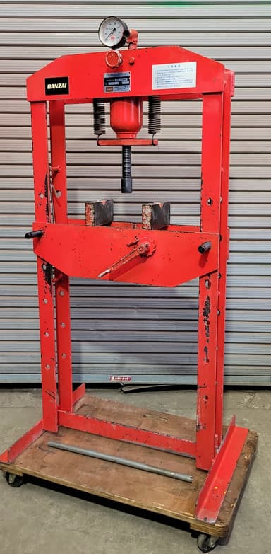 BANZAI バンザイ★15トン 手動式 油圧プレス 門型プレス★HP-30MD☆